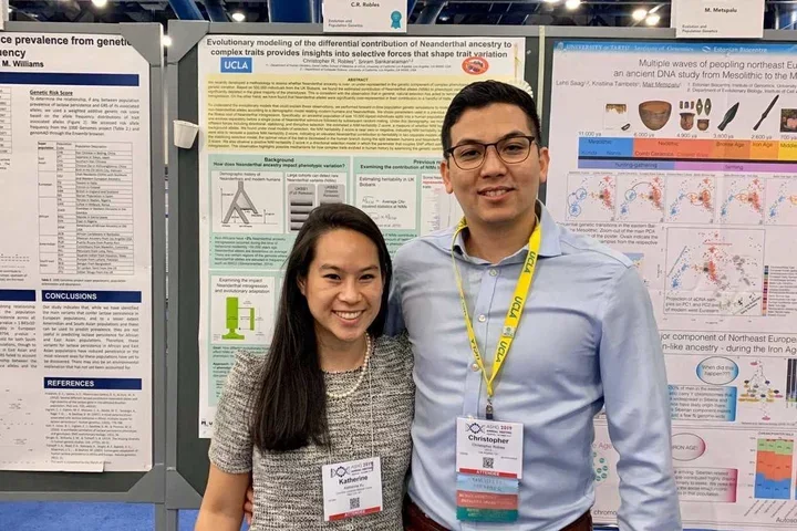 Our lab meets at the American Society of Human Genetics in Houston, TX and we got some awards back home!