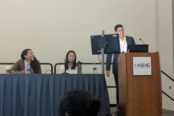 Chris gives talk at the American Society of Human Genetics meeting in Orlando!